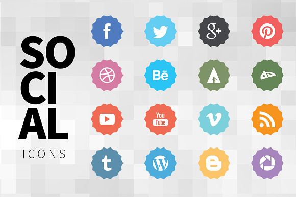 Nice Social Icons
