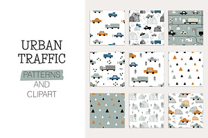 Urban Traffic. Patterns Pack