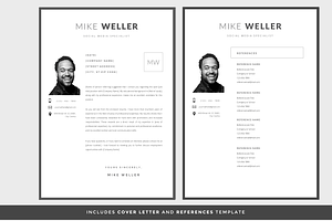 Resume Template WORD Classic CV