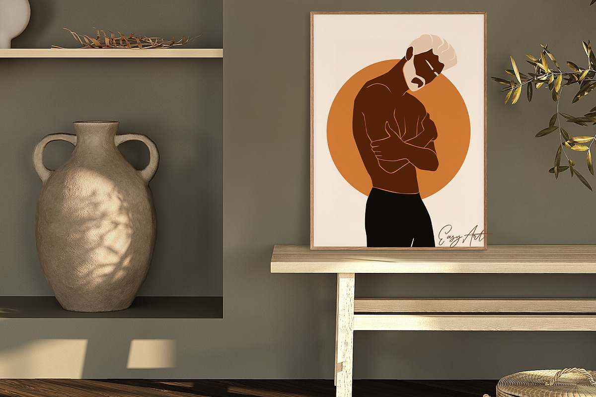 Male body collection, a Decorative Illustration by EasyArt (Photo 2 of 12)