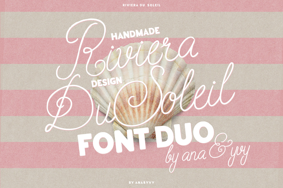 Riviera Du Soleil Font Duo, a Script Font by ana & yvy (Photo 12 of 17)