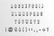 Simple Letter, a Sans Serif Font by Limited.studio (Thumbnail 2 of 6)