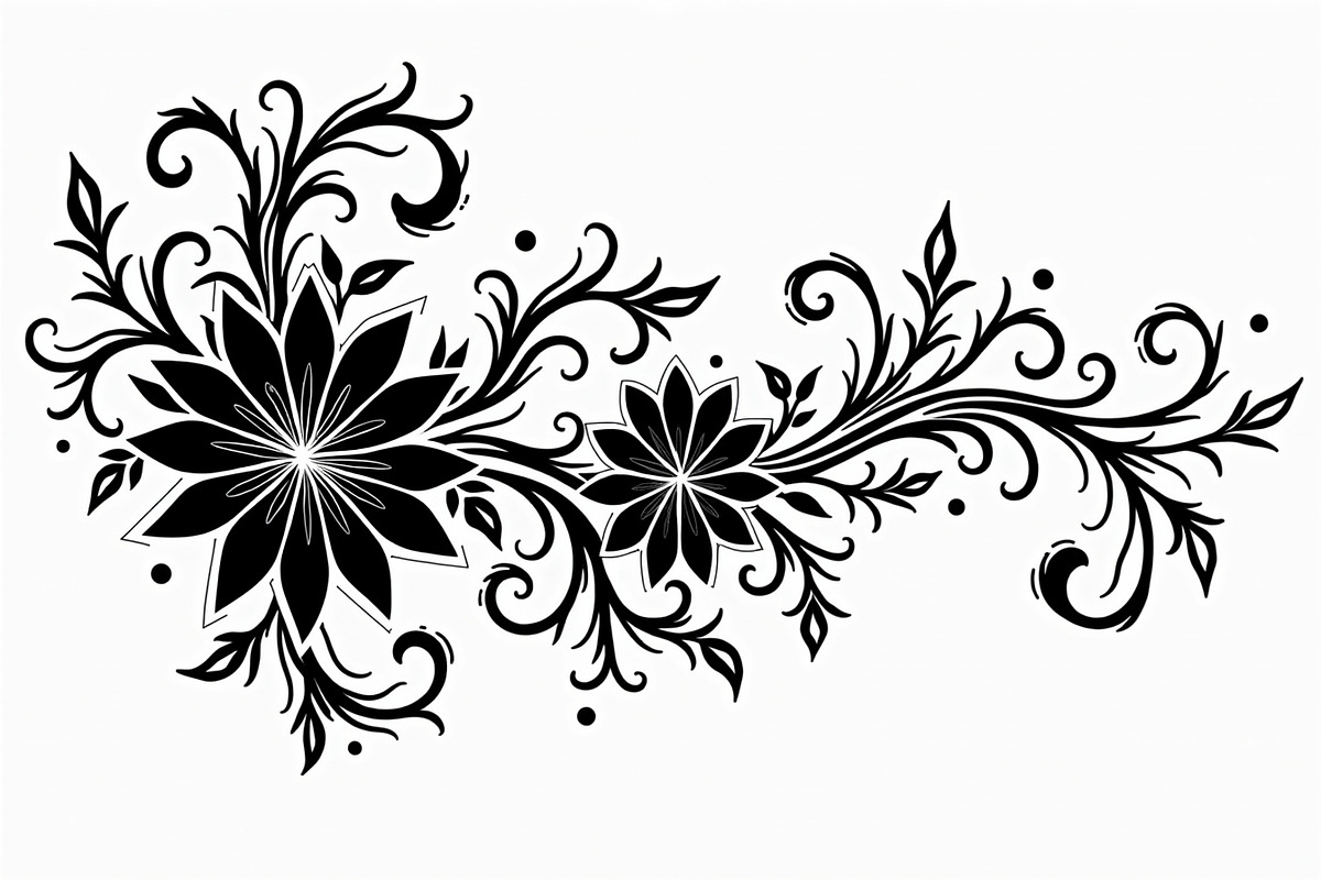 Decorative Floral Vector Bundle, an Illustration by hafijul (Photo 20 of 21)