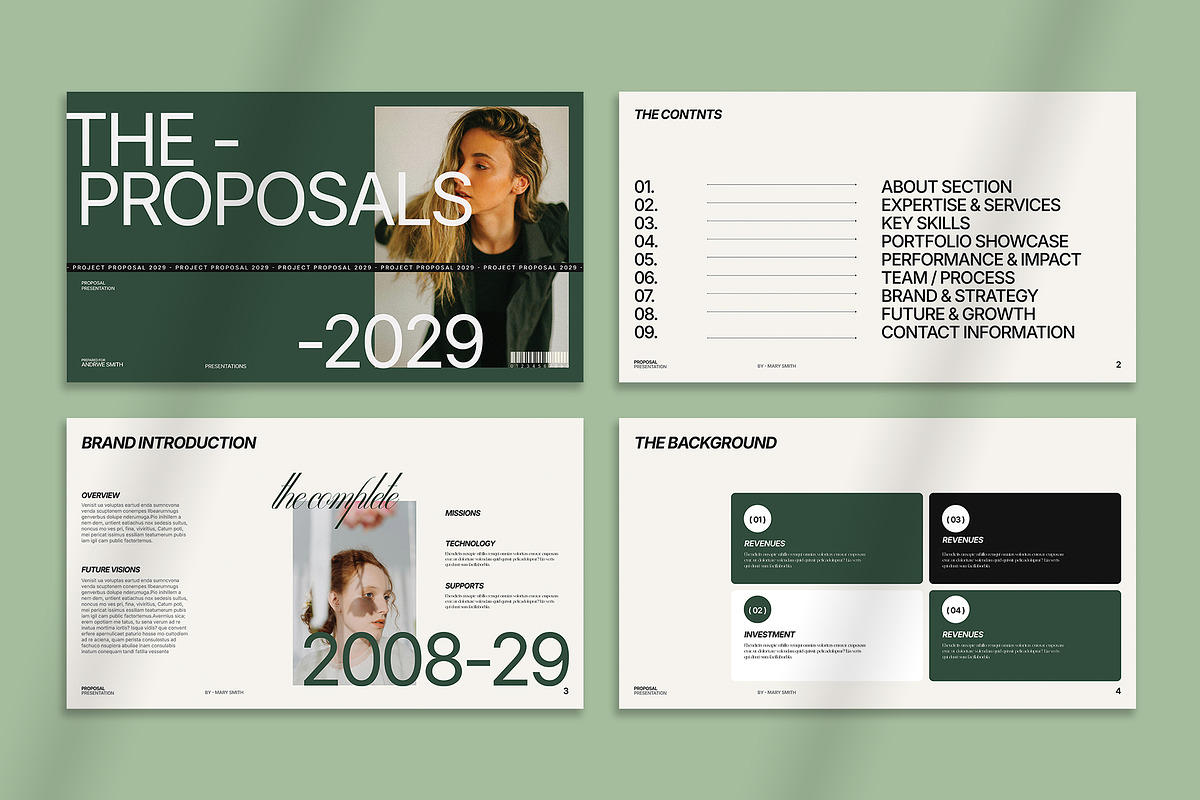 Project Proposal Presentation, a Presentation Template by Oriofix (Photo 6 of 11)