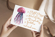Watercolor Ocean Animals Clipart, an Illustration by Libby Wishes (Thumbnail 4 of 7)