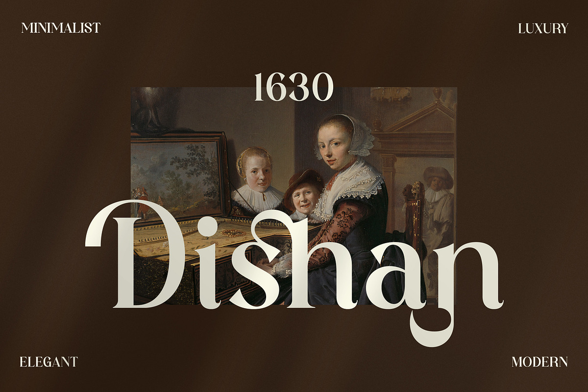 Dishta Bikailen Modern Serif Font, a Serif Font by Storytype Studio (Photo 2 of 15)