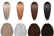 Natural hair clipart, an Illustration by Elenbushe (Thumbnail 8 of 19)