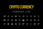 Cryptocurrency, a Symbol Font by BULENT YUKSEL (Thumbnail 8 of 20)