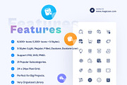 6,500+ E-Commerce and Shopping Icons, an Outline Icon by magicoon (Thumbnail 2 of 6)