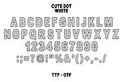 Cute Dot – Polka Dot Display Font, a Sans Serif Font by KiddoGlyphs Studio (Thumbnail 5 of 6)