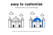Prayer Doodle Icons Collection, an Outline Icon by Vectors Market (Thumbnail 5 of 10)