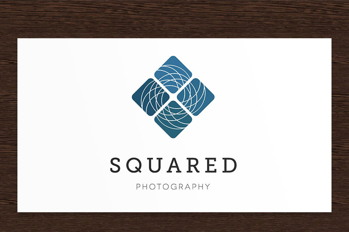 Squared Photography Logo - PSD, a Branding & Logo Template by Studio 365 Designs