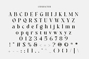 Sagita, a Serif Font by Muflieart (Thumbnail 9 of 10)