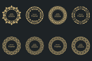 Vector circular frames