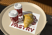 Coffee Shop Pastry Branding Mockup, a Packaging Mockup by Permadi Creative (Thumbnail 5 of 5)