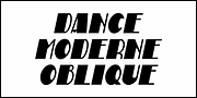 Dance  Moderne JNL, a Font by Jeff Levine Fonts (Thumbnail 4 of 5)