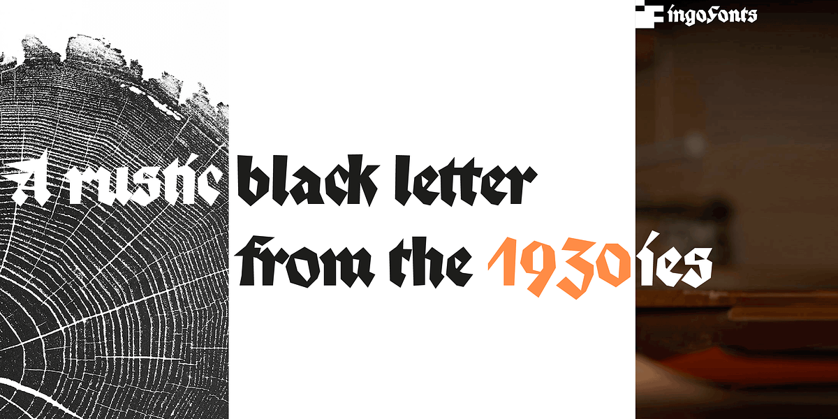 Palmona, a Blackletter Font by ingoFonts (Photo 2 of 10)