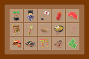 Japanese Tradition 3D Icon Set, a Work Illustration by twinstd (Thumbnail 6 of 6)