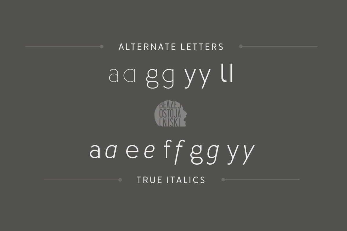 Merlo Round Family Font preview 5