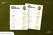Modern ATS CV Resume, a Resume Template by Annora Studio (Thumbnail 1 of 6)