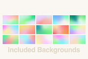 Pastel Gradient Backgrounds Vol 1, a Background Graphic by Skaler Lab (Thumbnail 6 of 7)