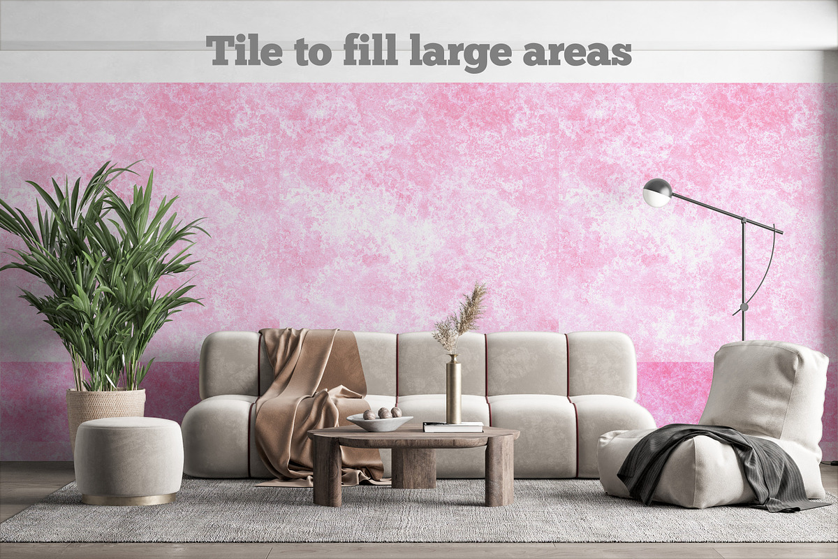 Pink Grunge & Grit Seamless Textures, a Texture Graphic by Skritch Studio (Photo 4 of 7)