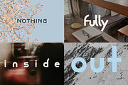 Engawa Japan Inspired Geomeric Sans, a Sans Serif Font by Struvictory.art (Thumbnail 6 of 9)