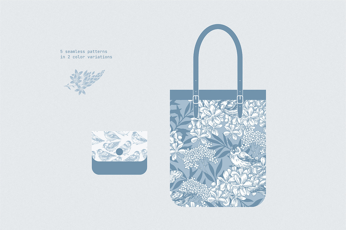 Spring Flowers Collection, an Illustration by adehoidar (Photo 6 of 9)