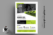Corporate Business Flyer Template, a Flyer Template by MightyDesign (Thumbnail 1 of 8)