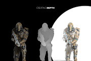 Security Robots Mockup #2, a Product Mockup by ARKS ACADEMY (Thumbnail 9 of 13)