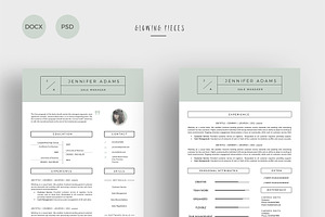 2 Page Resume & Cover Letter