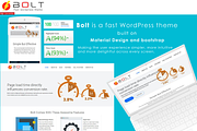 Bolt - Fast WordPress Theme, a WordPress Template by Fast WordPress Themes (Thumbnail 1 of 6)