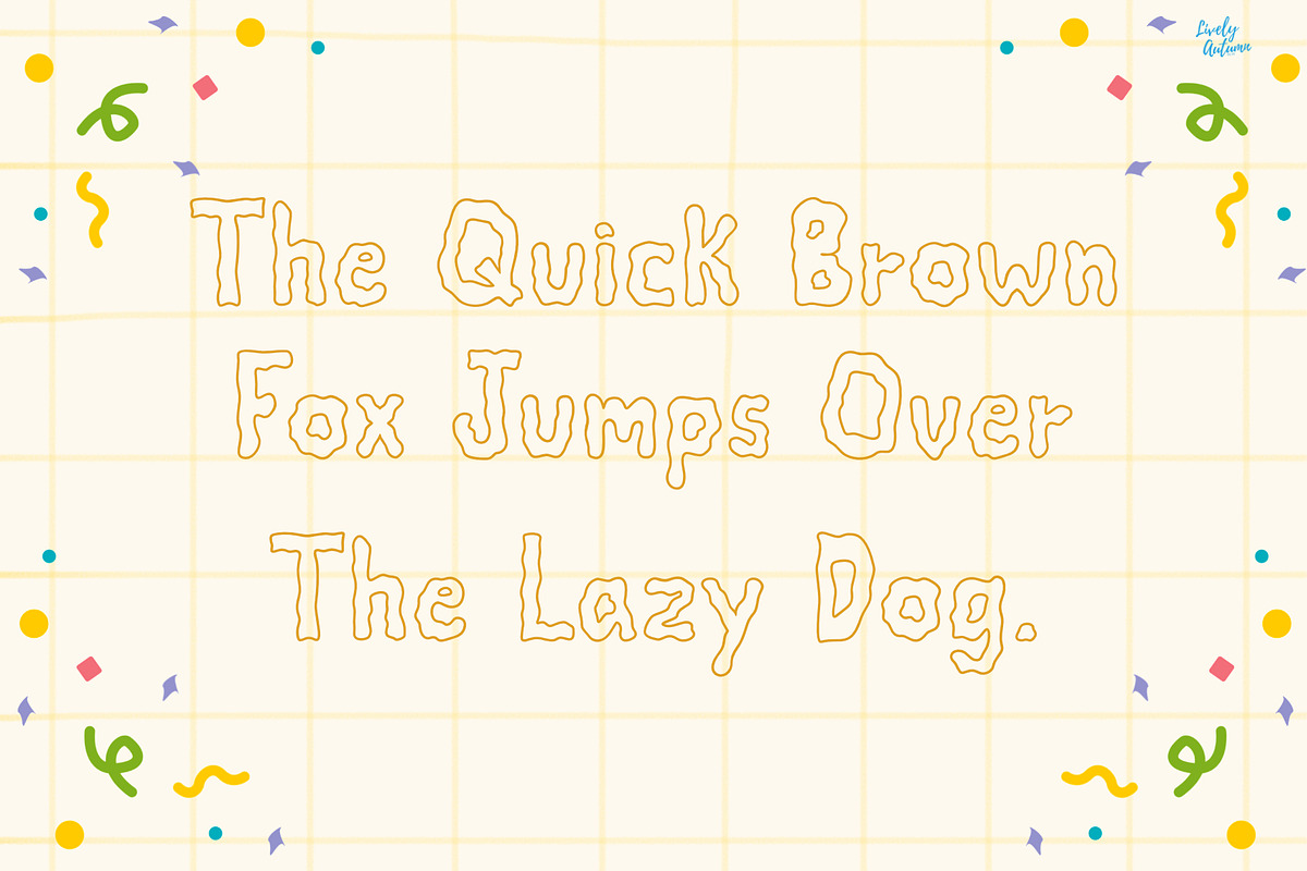 Freeform | Hand drawn font, a Handwritten Font by LivelyAutumn11.11 (Photo 4 of 5)