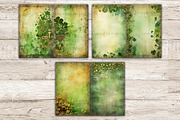 St. Patrick's Day Junk Journal Page, a Seasonal Illustration by GlamArtZhanna (Thumbnail 5 of 10)