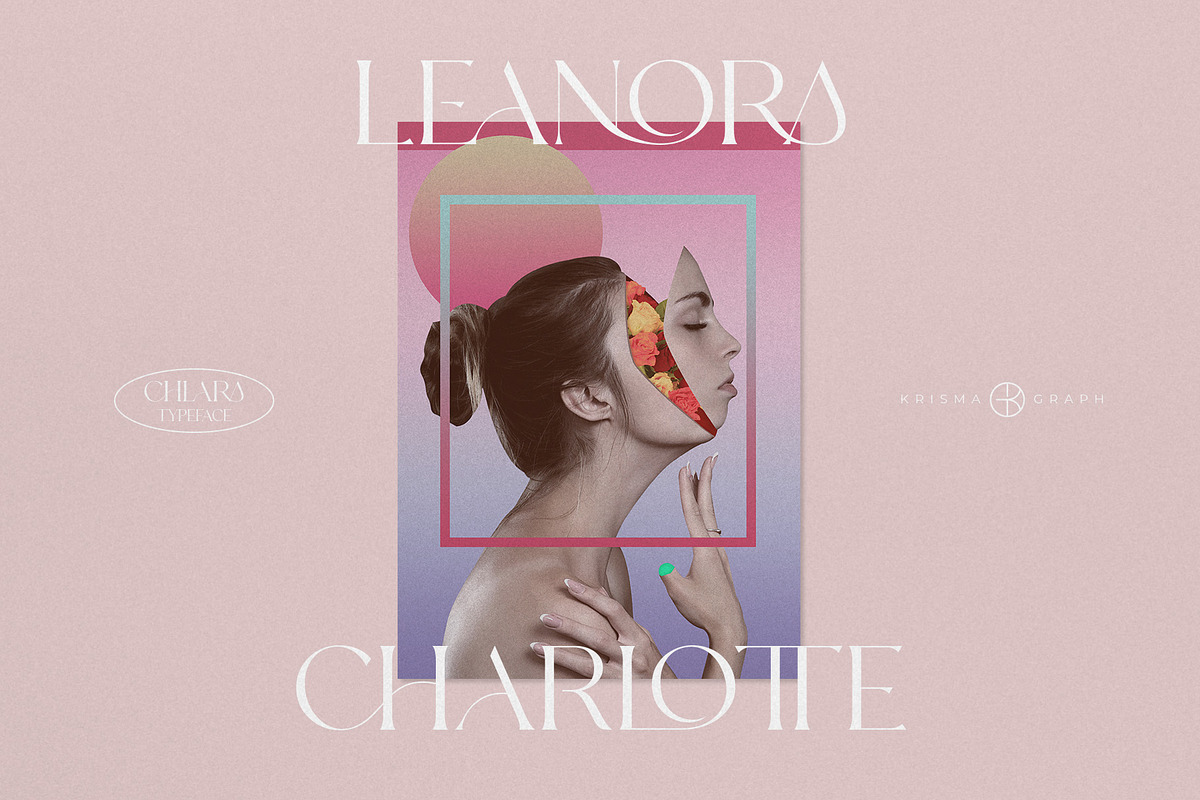 CHLARA | Modern Ligature Serif, a Sans Serif Font by Krismagraph (Photo 9 of 12)