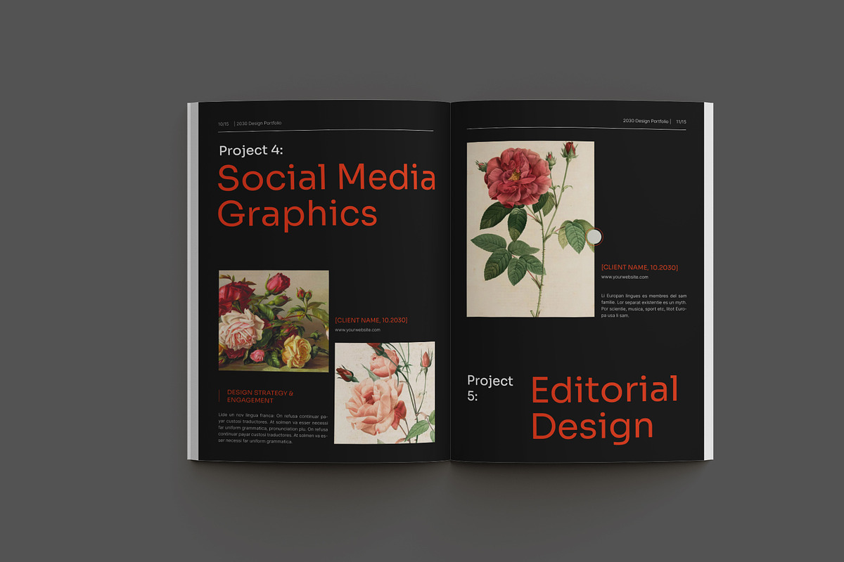 Elegant Designer Portfolio preview 7