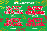 Opal Orbit - Layered Font, a Font by PutraCetol Studio (Thumbnail 6 of 11)