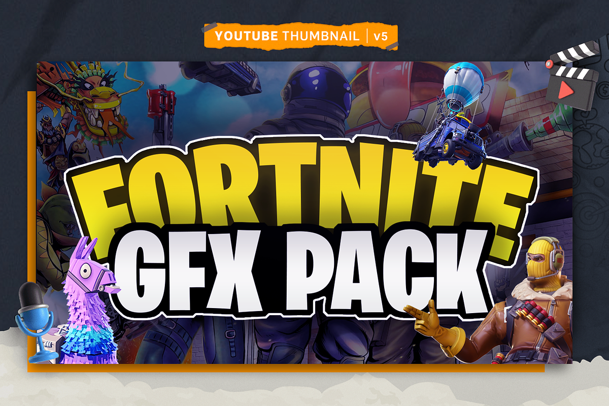 Gaming Thumbnail Pack 4, a Social Media Template by Lordsse