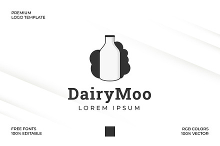 Dairy Logo Template