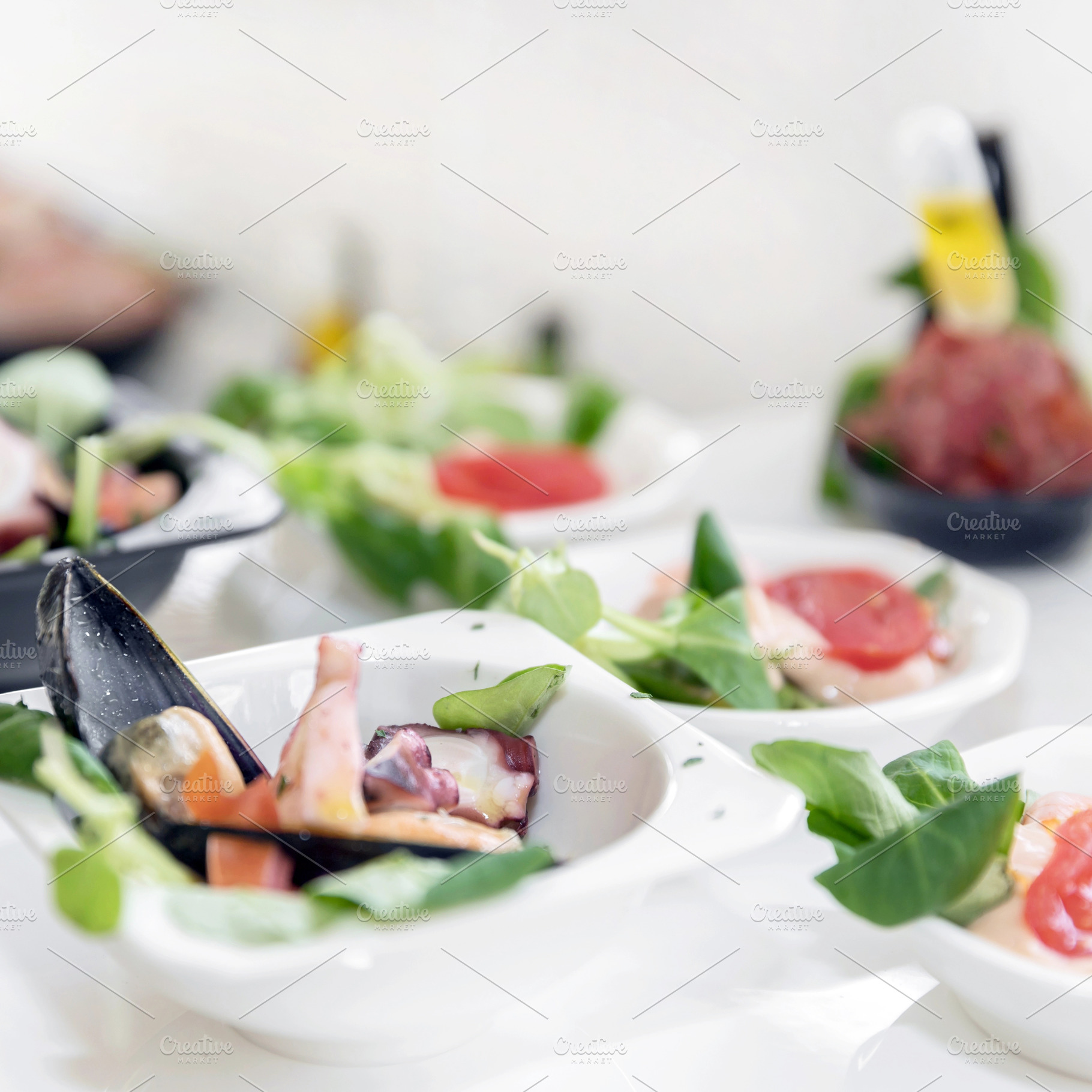 Seafood snacks, a Food & Drink Photo by KYNA STUDIO