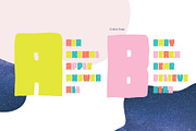 Poster Modern Scandinavian Font, a Font by Happy Letters (Thumbnail 4 of 7)