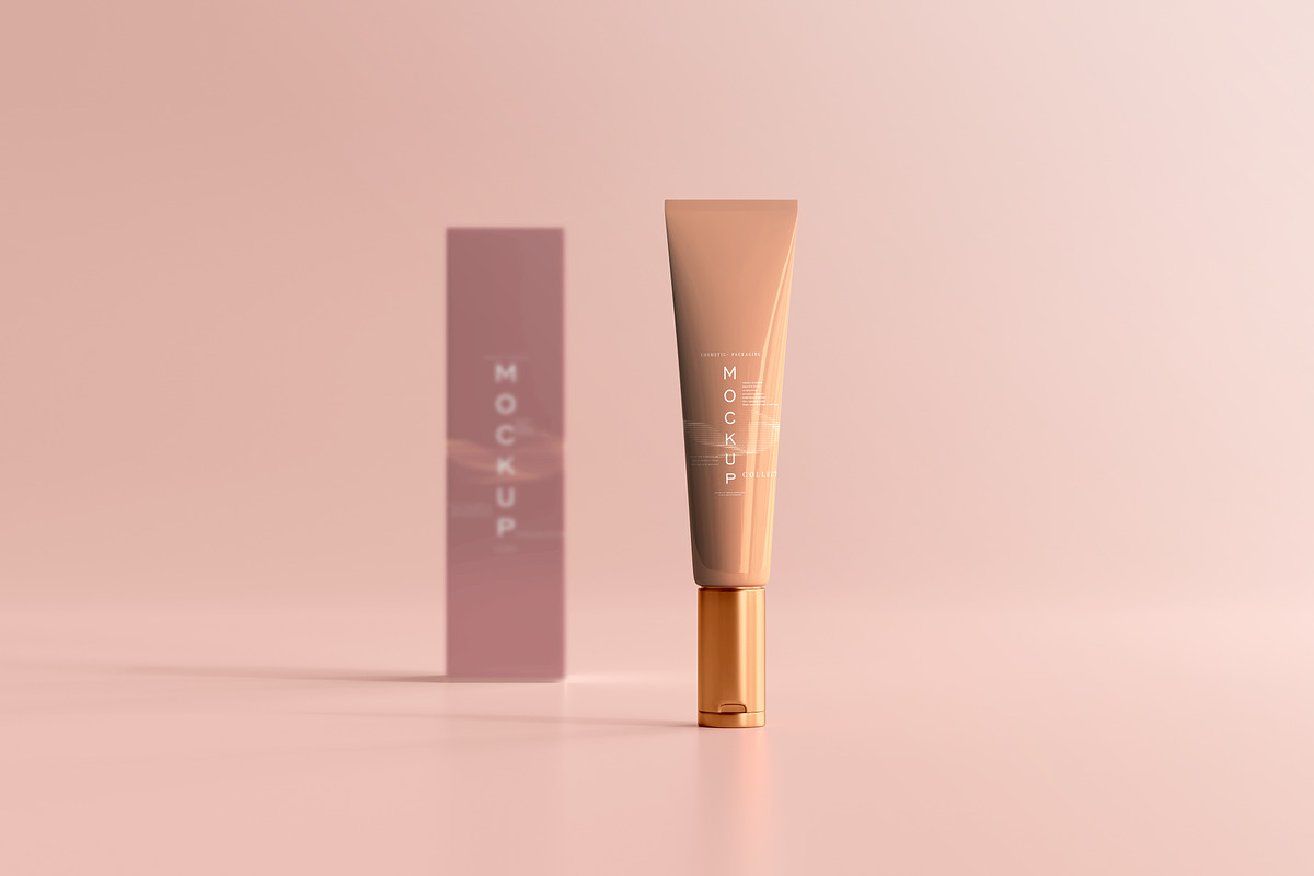 390+ Cosmetic Branding Mockup Scenes, a Cups & Container Mockup by pmvch (Photo 249 of 367)