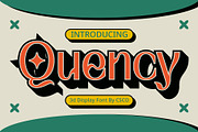 Quency 3D, a Font by Craft Supply Co. (Thumbnail 1 of 8)