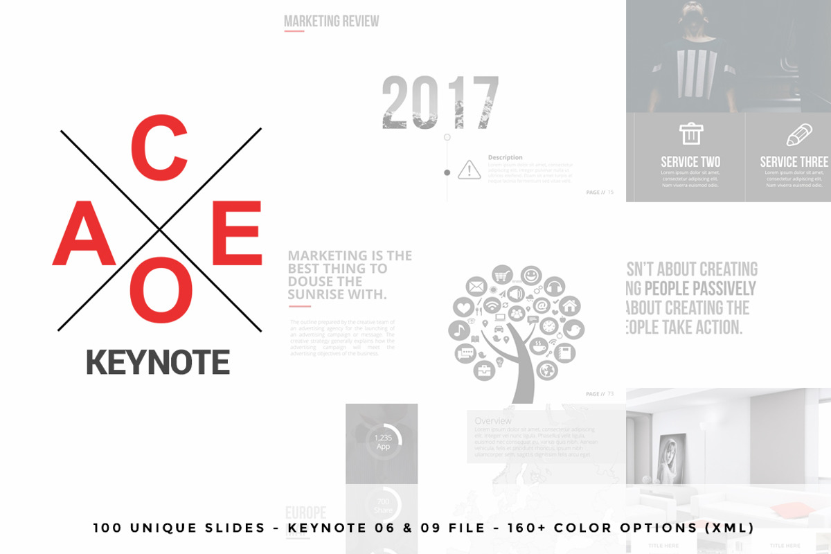 Aceo Keynote, a Presentation Template by Flyer King (Photo 1 of 2)