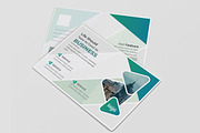 Post Card Design Template, a Card Template by ZAAS (Thumbnail 2 of 5)