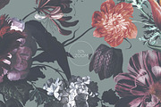 Nord, Classic dutch floral patterns!, a Pattern Graphic by TSTUDIO (Thumbnail 4 of 13)