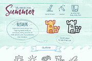 Summer Hand Drawn Icons Family, an Icon by Good Stuff No Nonsense (Thumbnail 2 of 7)