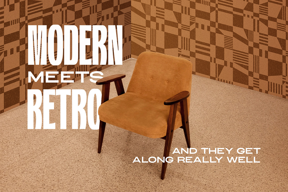 Check Please Modern Retro Patterns, a Pattern Graphic by Anugraha Design (Photo 5 of 8)