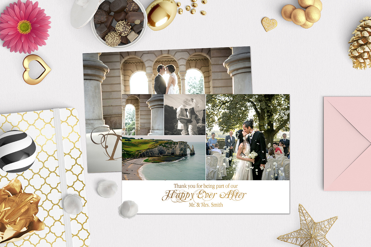 Wedding Thank You | Golden Days, an Invitation Template by Sleeklens (Photo 3 of 7)