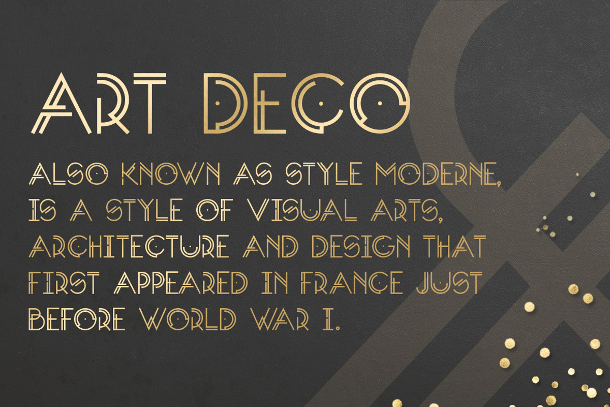Decolot Font, a Sans Serif Font by Olga Ryzychenko (Photo 4 of 5)